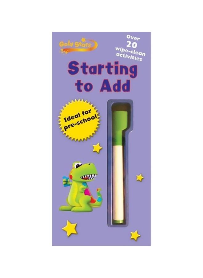 Starting To Add Wipe Clean Practice Book paperback english - 40714.0 