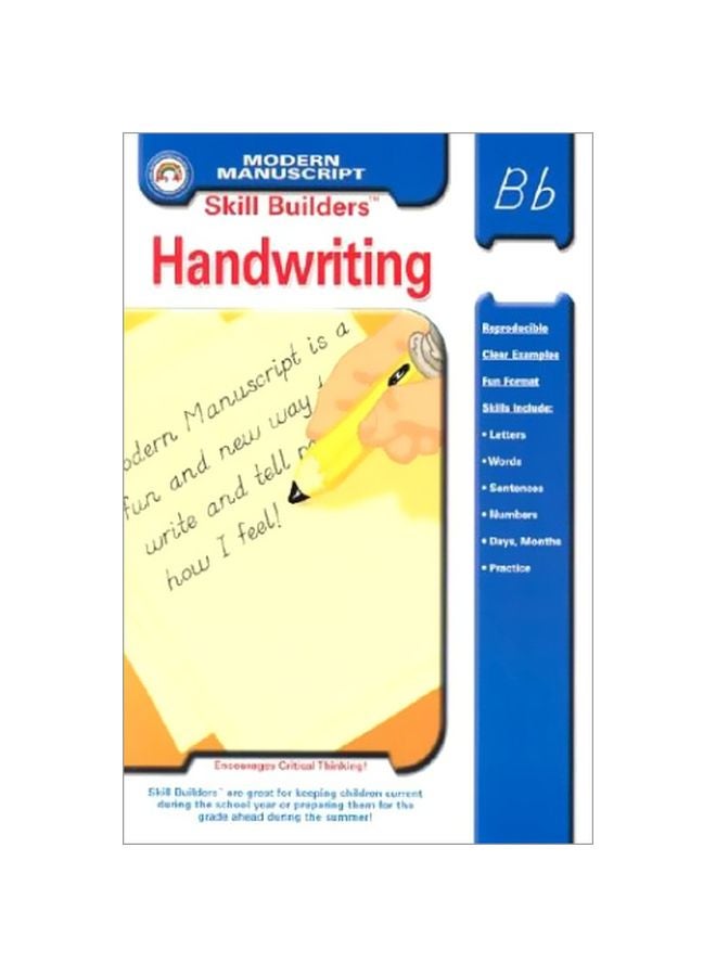 Skill Builders Modern Manuscript Handwriting paperback english - 37712.0