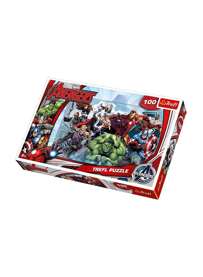 تريفل بازل مارفل من سلسلة أفلام "Avengers " مكون من 100 قطعة 29x19x4سم - Image 1