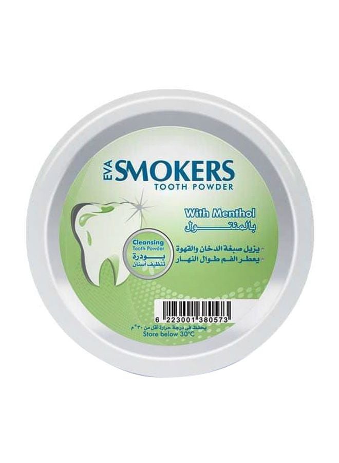 Eva Smokers Tooth Powder White 40grams