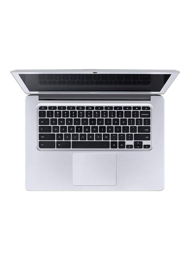 Chromebook 14 Laptop With 14-Inch Display, Celeron N3060 Processor/4GB RAM/16GB eMMC Flash Drive/Intel HD Graphics 400 Sparky Silver