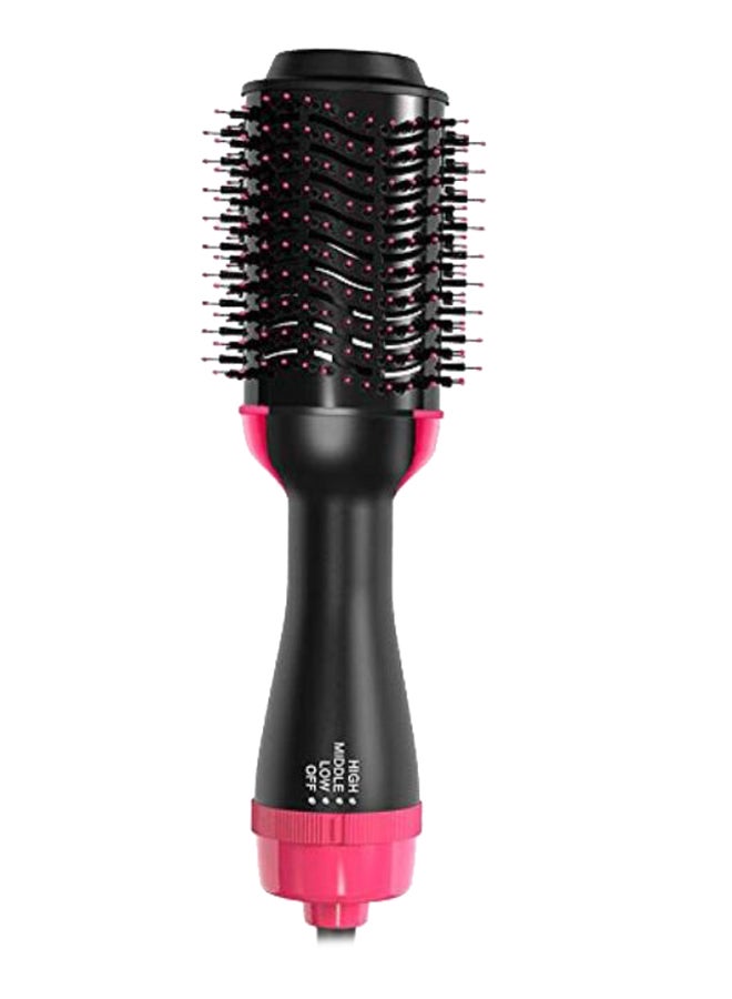 Volumizer Hair Straightening Brush Black/Pink