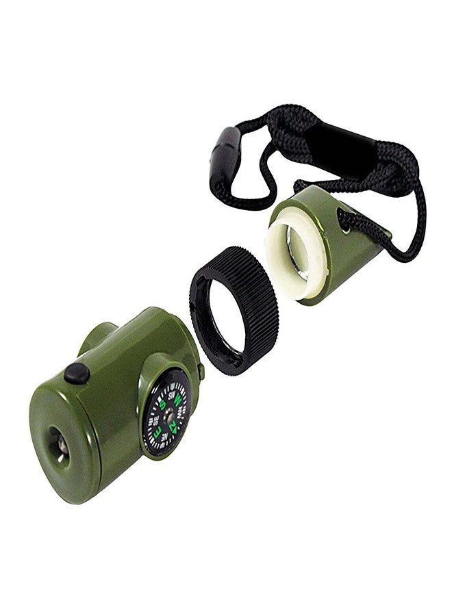 Generic - 7-In-1 Emergency Survival Whistle Multi-Functional Tool 0.1kg - Image 1
