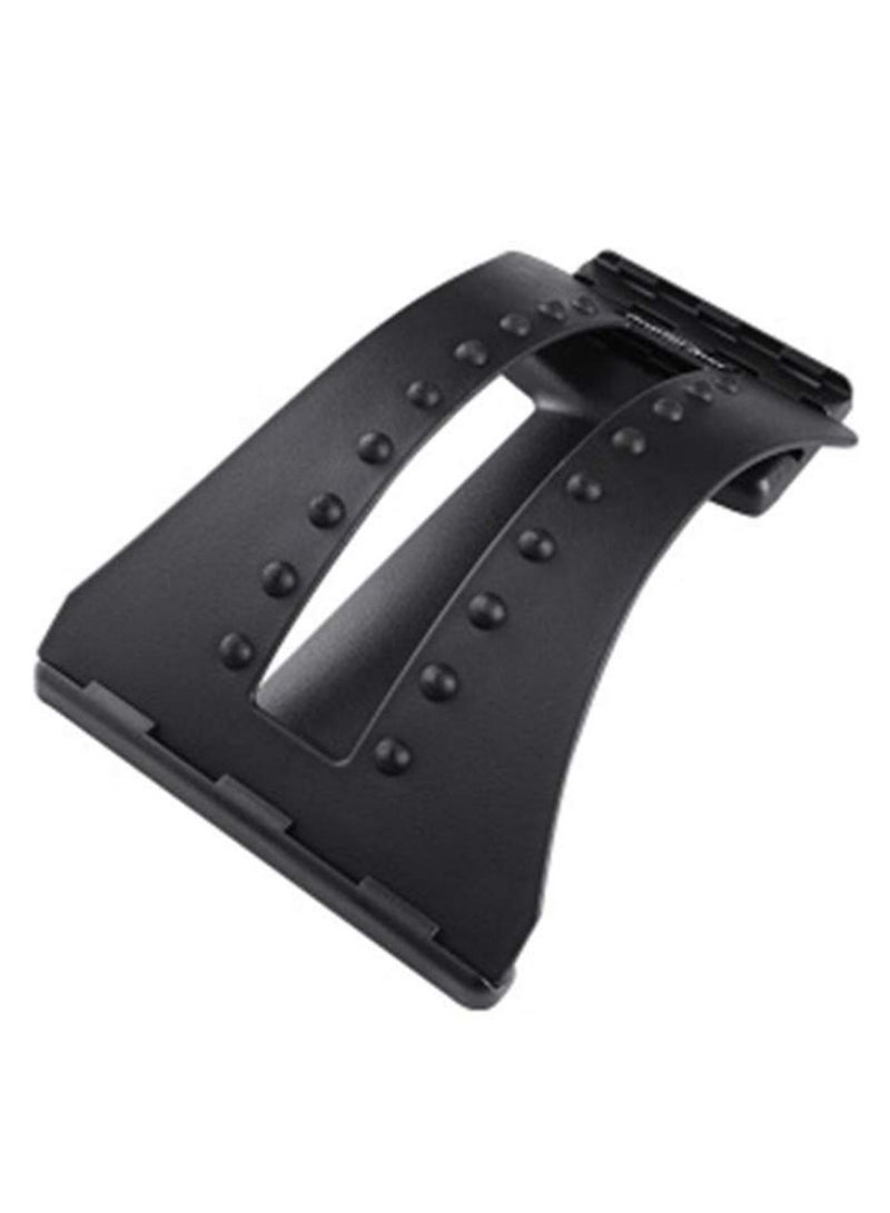 Generic - Back Stretching Device, Massage Back Lumbar Stretcher Support, Body Spine Soothing Rack Lumbar 0.4kg - Image 1