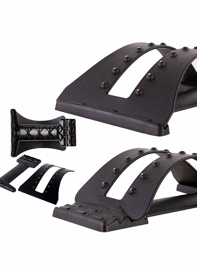 Generic - Back Stretching Device, Massage Back Lumbar Stretcher Support, Body Spine Soothing Rack Lumbar 0.4kg - Image 1