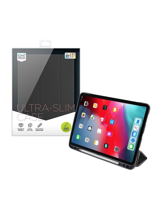 Casestudi Protective Flip Case Cover For Apple iPad Pro 12.9-Inch Black - Image 3