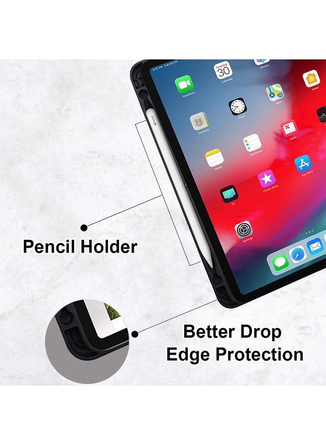 Casestudi Protective Flip Case Cover For Apple iPad Pro 12.9-Inch Black - Image 4