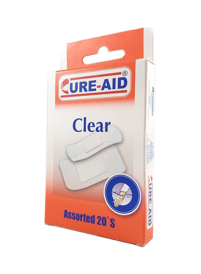 مجموعة ضمادات مريحة مكونة من 20 قطعة