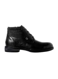 Alba Leather Lace Up Ankle Boot Black  - Image 1