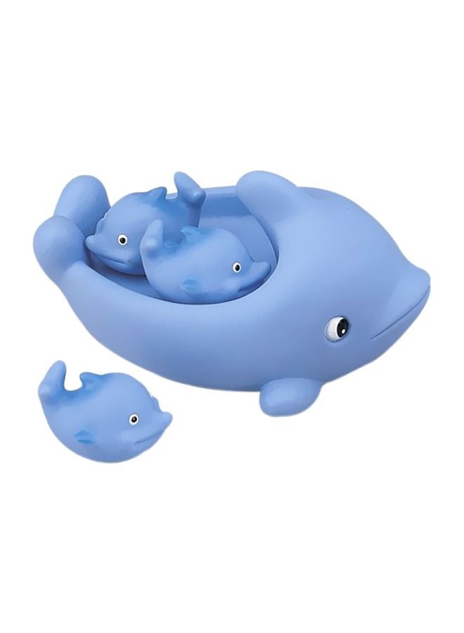 Playmaker Toys 4-Piece Dolphin Floatie Bath Toy  - Image 1