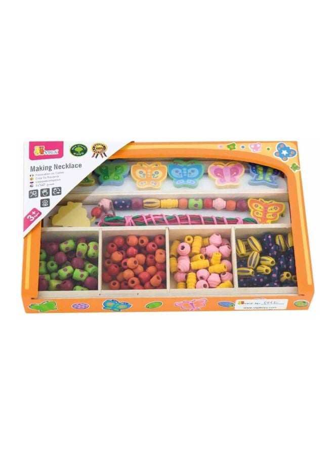 Viga 180-Piece Wooden Bracelet Making Beads Set 58550 - Image 2