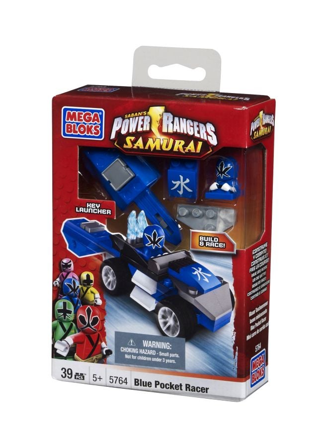 Mega Bloks 40-Piece Power Rangers Pocket Racer 5764  - Image 3