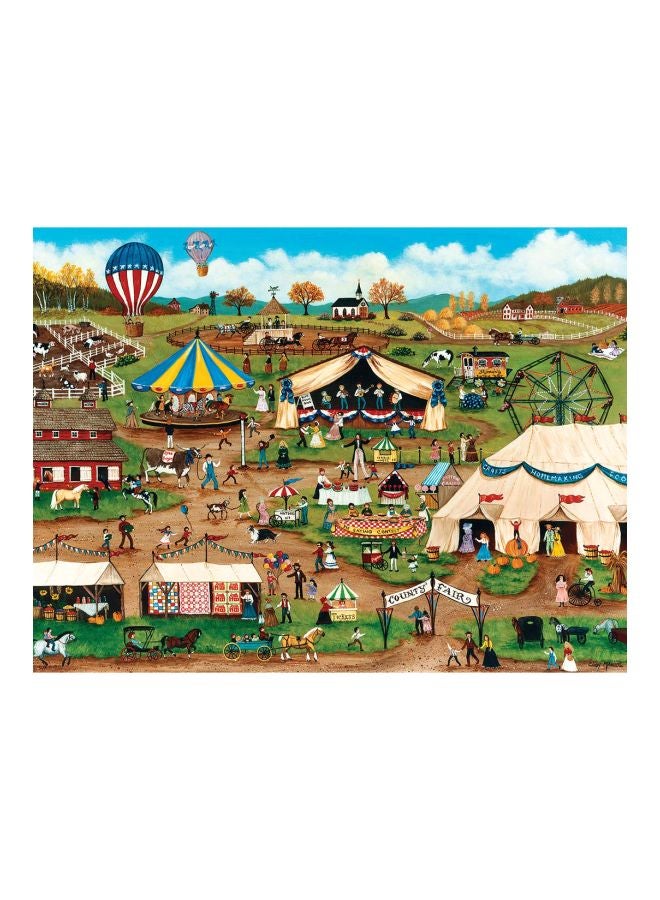 MasterPieces 750-Piece Homegrown Country Fair Jigsaw Puzzle 31803 - Image 1