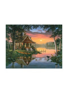 WHITE MOUNTAIN 1000-Piece Friends In Summer Jigsaw Puzzle 302  - Image 2