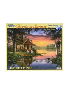 WHITE MOUNTAIN 1000-Piece Friends In Summer Jigsaw Puzzle 302  - Image 3