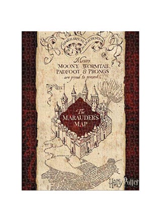 1000-Piece  Harry Potter Marauders Map Jigsaw Puzzle 65284 65284 - v1583507195/N33669910A_1