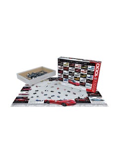 eurographics 1000-Piece Corvette Evolution Jigsaw Puzzle 6000-0683 6000-0683  - Image 1