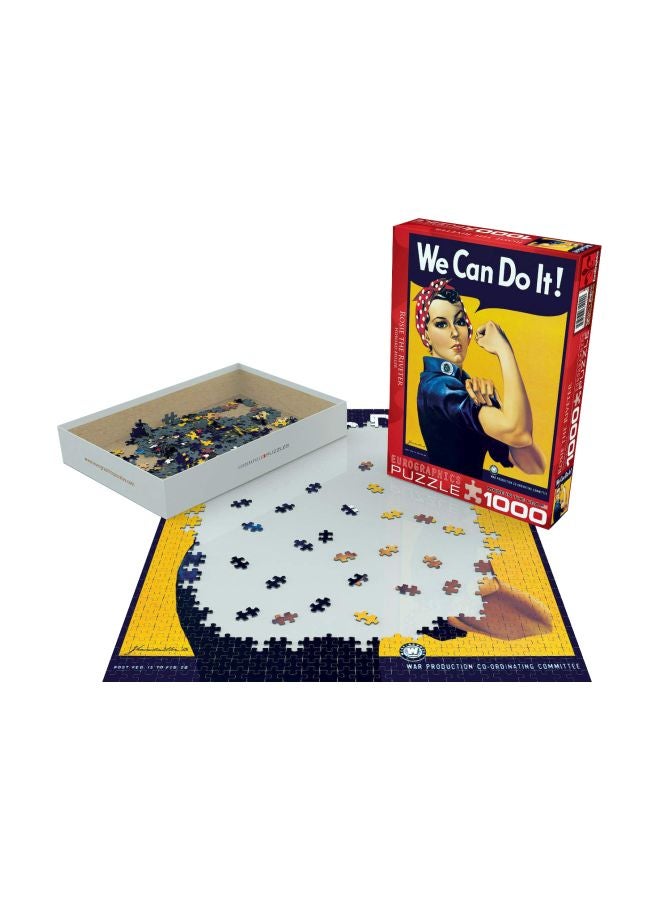 eurographics 1000-Piece Rosie The Riveter Jigsaw Puzzle 6000-1292 6000-1292 - Image 1
