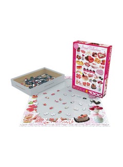 eurographics 1000-Piece Sweet Valentines Jigsaw Puzzle 6000-0431 6000-0431  - Image 1