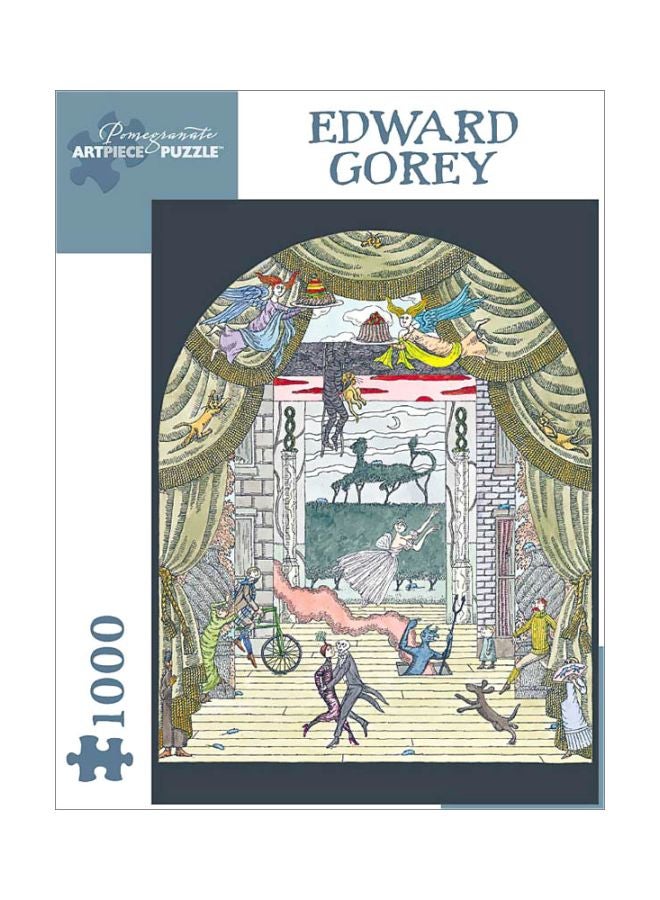 Pomegranate 1000-Piece Edward Gorey Jigsaw Puzzle Set AA285 - Image 1