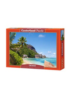 3000-Piece Tropical Beach Seychelles Jigsaw Puzzle Set C-300228-2