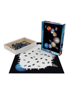 eurographics 1000-Piece Nasa Solar System Jigsaw Puzzle Set 6000-0100  - Image 1