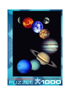 eurographics 1000-Piece Nasa Solar System Jigsaw Puzzle Set 6000-0100  - Image 4