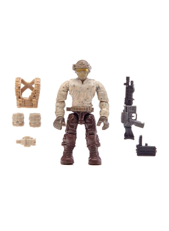 ميجا بلوكس مجموعة لعبة بناء قاعدة صحراوية مستوحاة من سلسلة ألعاب الفيديو "Call Of Duty" من 79 قطعة DCL15 79 أكبر من 10 سنوات - Image 4