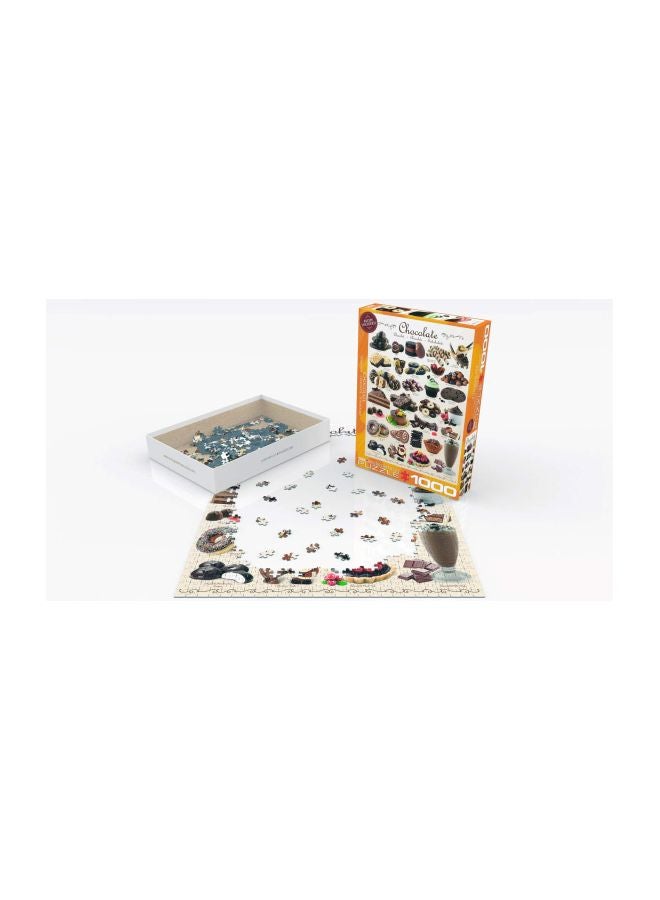 eurographics 1000-Piece Chocolate Puzzle Set EUROPZ-0411 - Image 2