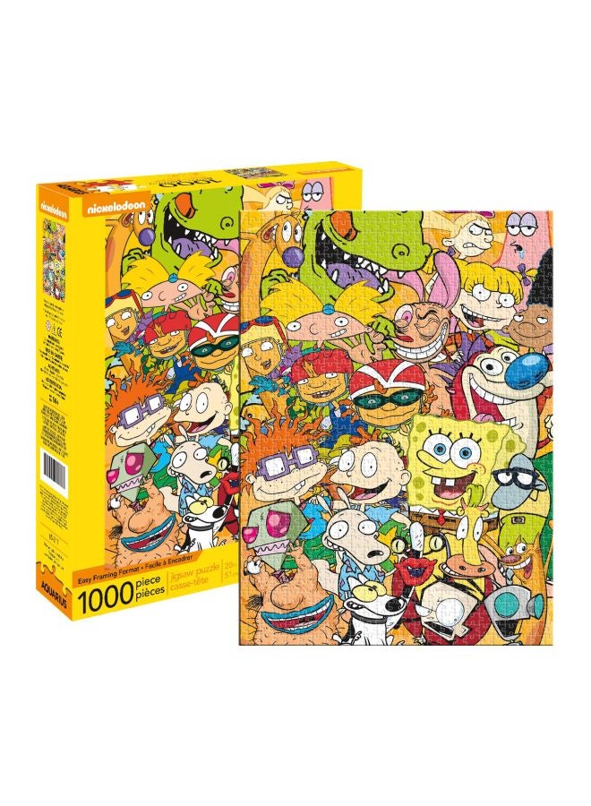 Aquarius - 1000-Piece Nickelodeon Cast Jigsaw Puzzle 65317 - Image 1