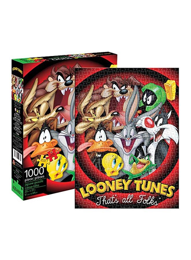 Aquarius - 1000-Piece Looney Tunes That All Folks Jigsaw Puzzle 65253 - Image 1