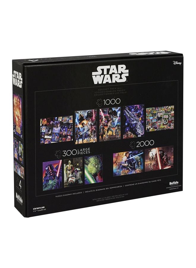 Buffalo Games 500 Piece 4-In-1 Star War Jigsaw Puzzle 9321 - Image 2