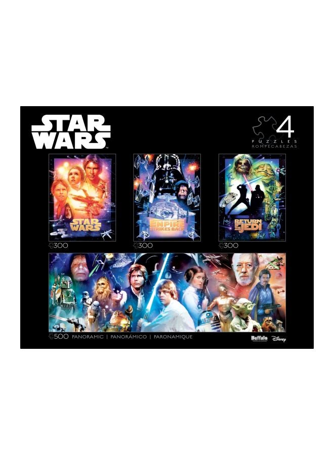 Buffalo Games 500 Piece 4-In-1 Star War Jigsaw Puzzle 9321 - Image 3