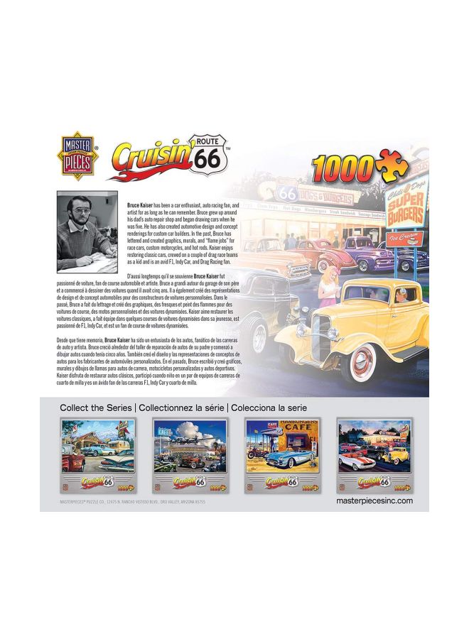 MasterPieces 1000-Piece Route 66 Jigsaw Puzzle 71765 - Image 3