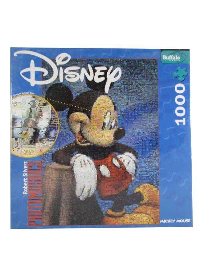 بافلو جايمز أحجية تركيب الصور المقطعة بتصميم ميكي ماوس بنمط الفسيفساء مكونة من 1026 قطعة طراز 1301 - Image 1