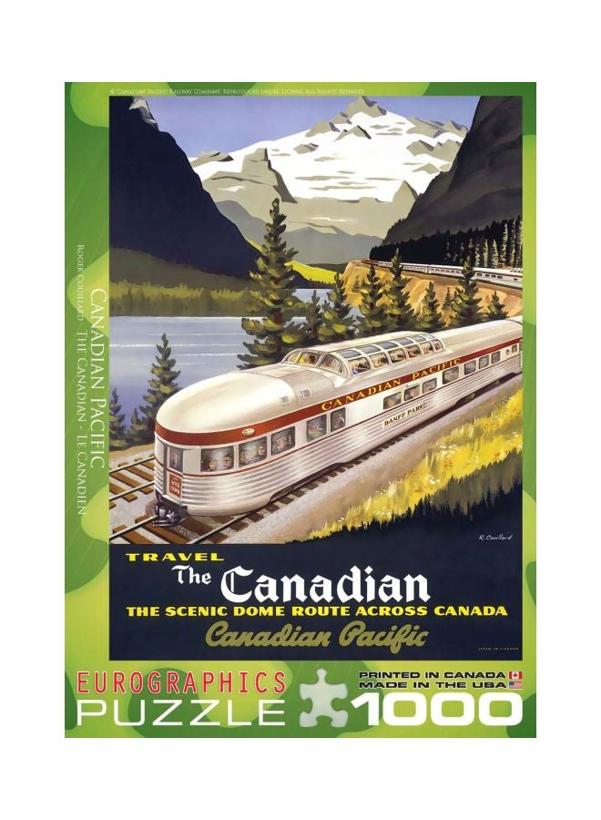 eurographics 1000-Piece Canadian Pacific Jigsaw Puzzle Set 6000-0322 - Image 4