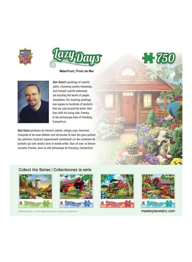 MasterPieces 750-Piece Lazy Days Jigsaw Puzzle Set 61402 - Image 3