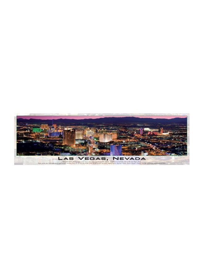 Buffalo Games 750-Piece Las Vegas Glow Jigsaw Puzzle Set 140-LVGD - Image 2