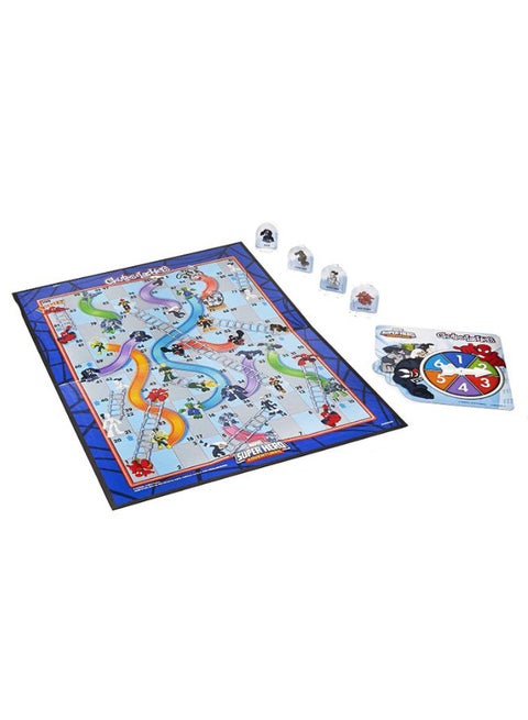 Spider-Man Web Warriors Chutes And Ladders Game