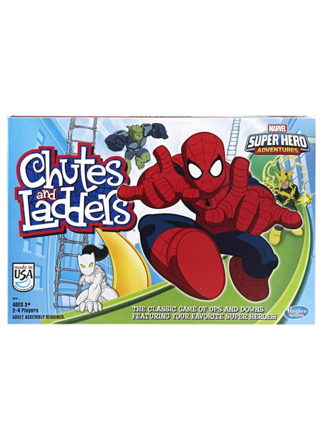 null - Spider-Man Web Warriors Chutes And Ladders Game - Image 1