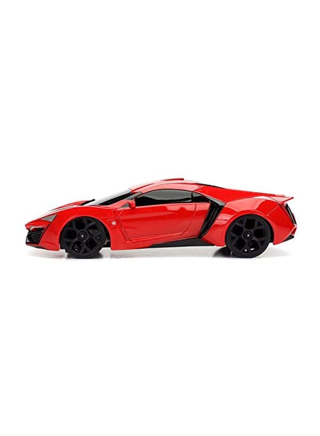 JADA Fast And Furious Lykan Hypersport Vehicles 98552 Red - Image 2