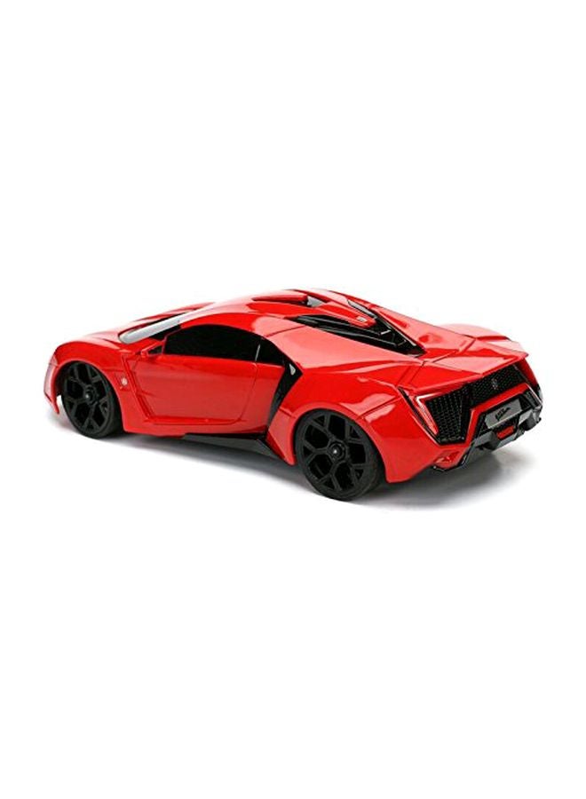 JADA Fast And Furious Lykan Hypersport Vehicles 98552 Red - Image 3