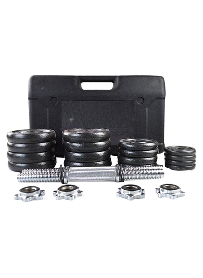 طقم دمبل للتمارين الرياضية بوزن 30 كجم