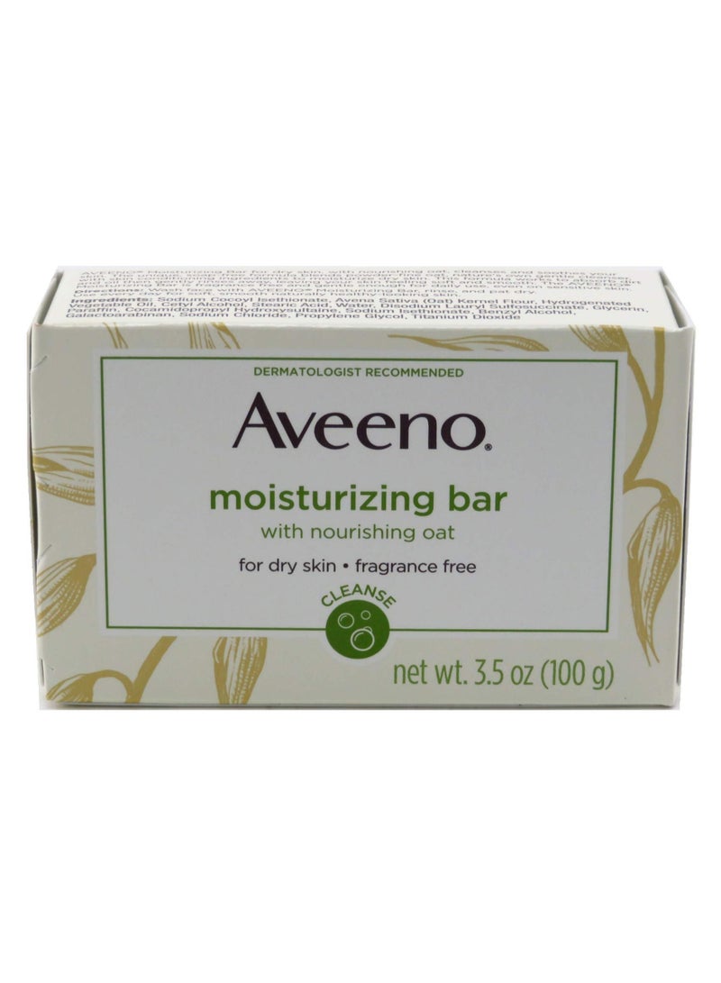 Aveeno Moisturizing Bar With Cleanse Nourishing Oat - Image 1