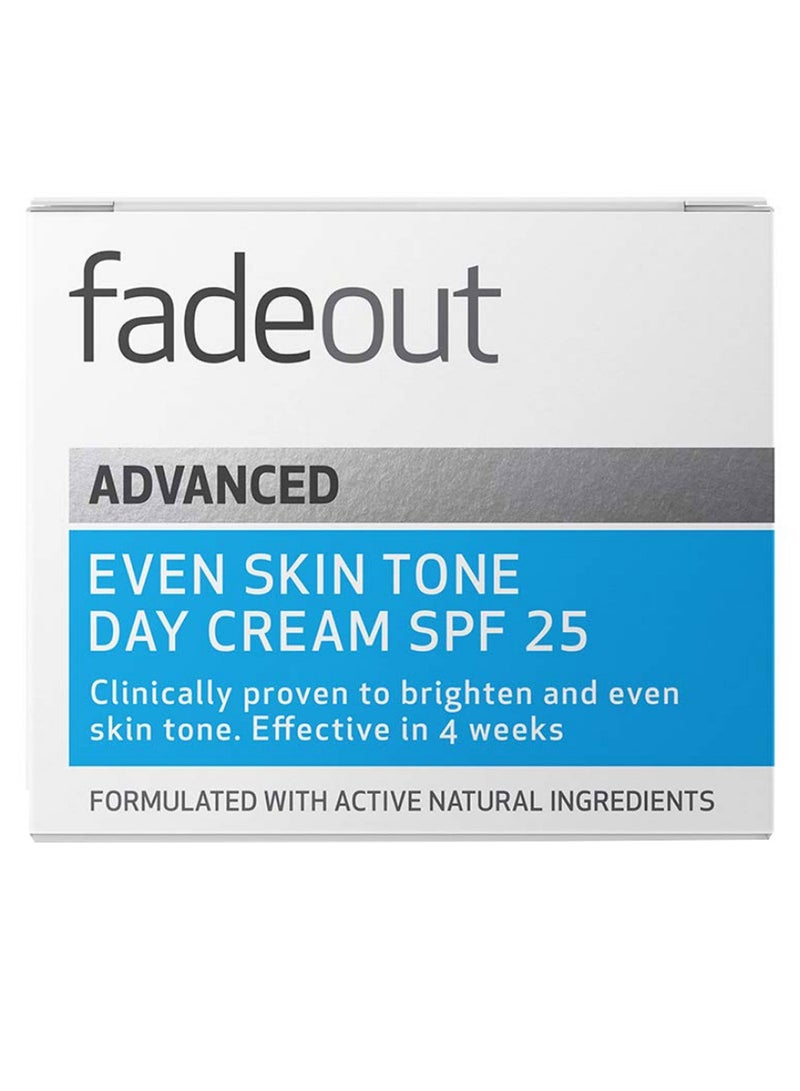 fadeout - Even Skin Tone Day Cream White 25ml - Image 1