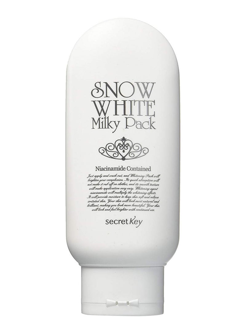 Secret Key - Snow White Milky Pack Whitening Cream 200grams - Image 1