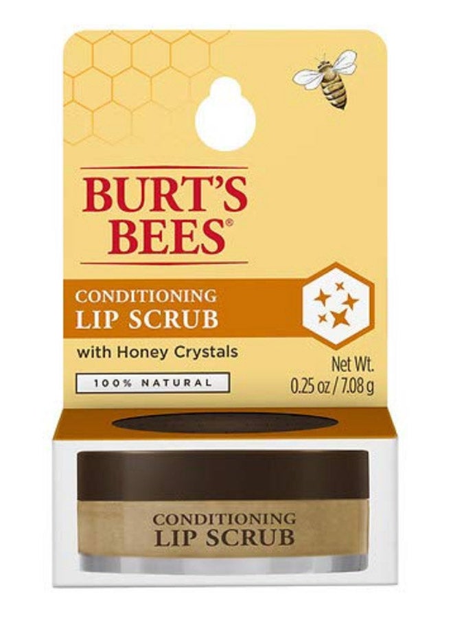 Burts Bees Conditioning Lip Scrub With Honey Crystals 