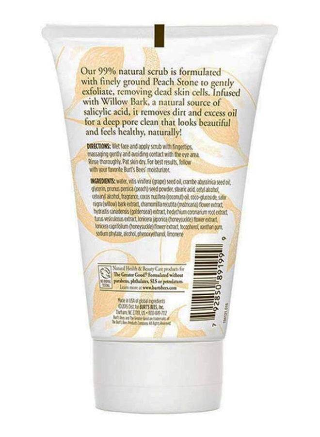 بيرتس بيز مقشر للوجه للمسام العميقة بخلاصة الخوخ ولحاء الصفصاف - Image 2