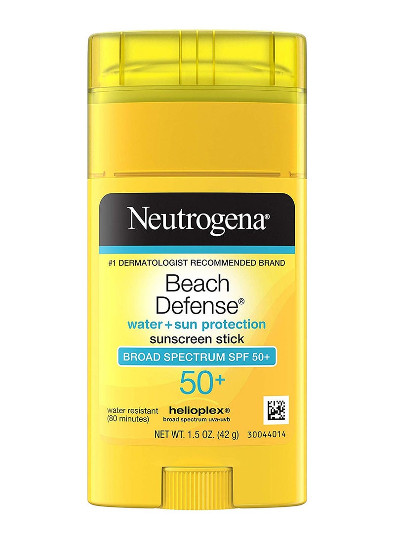 Neutrogena Beach Defense Sunscreen Stick Yellow 1.5ounce 