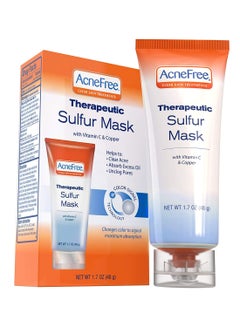 AcneFree Vitamin C And Copper Therapeutic Sulfur Face Mask 